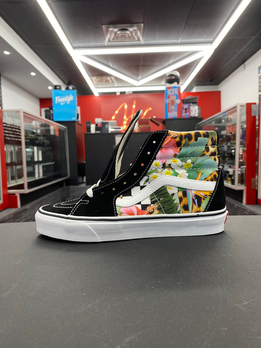Vans Sk8-Hi “Tropical Animal Check Black”